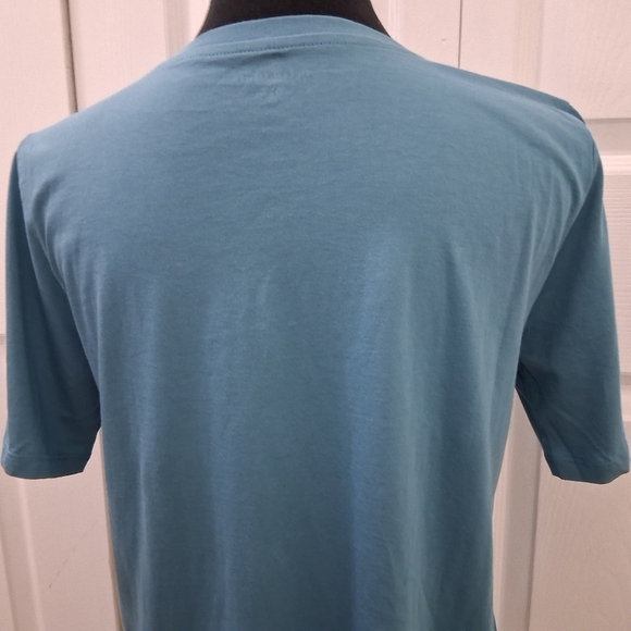 NWT Eileen Fisher Teal Tee Shirt Size S/P - Picture 5 of 14